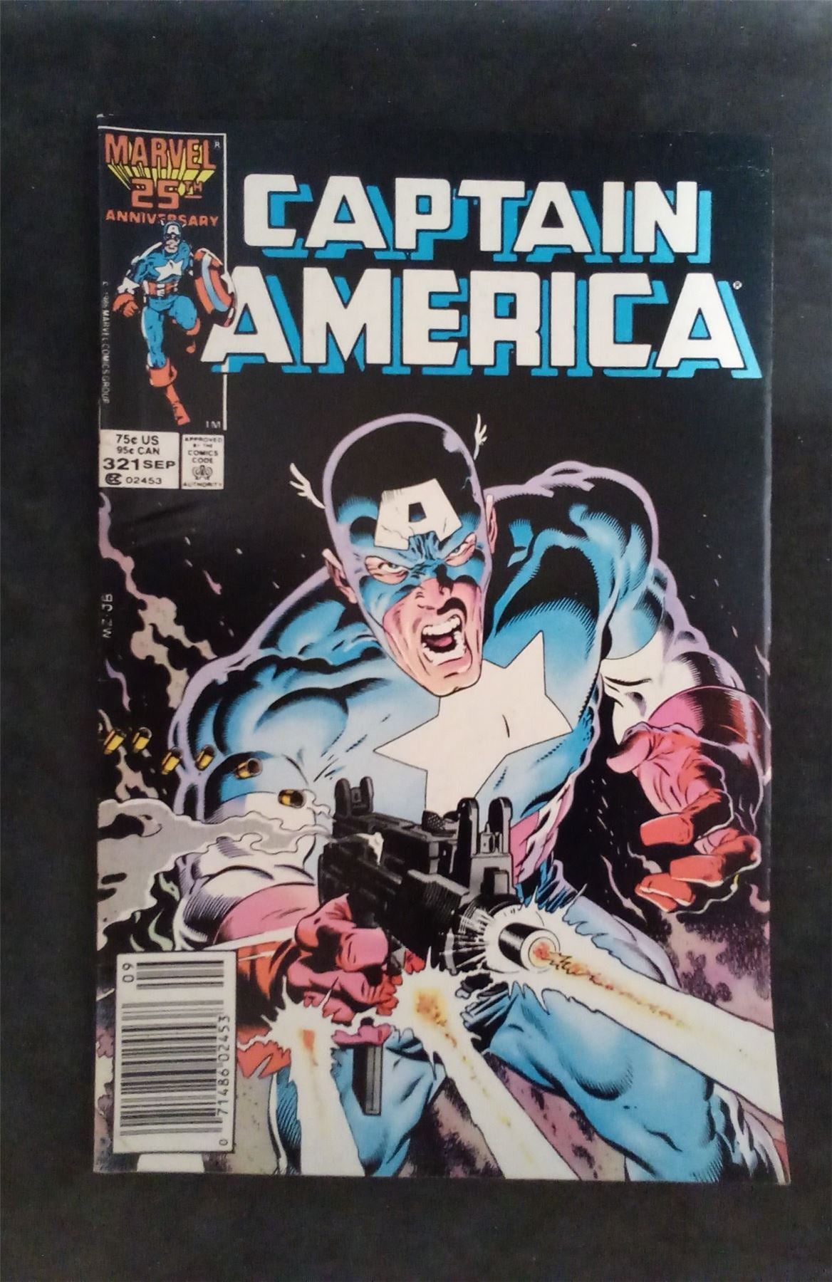 Captain America #321 1986 marvel Comic Book