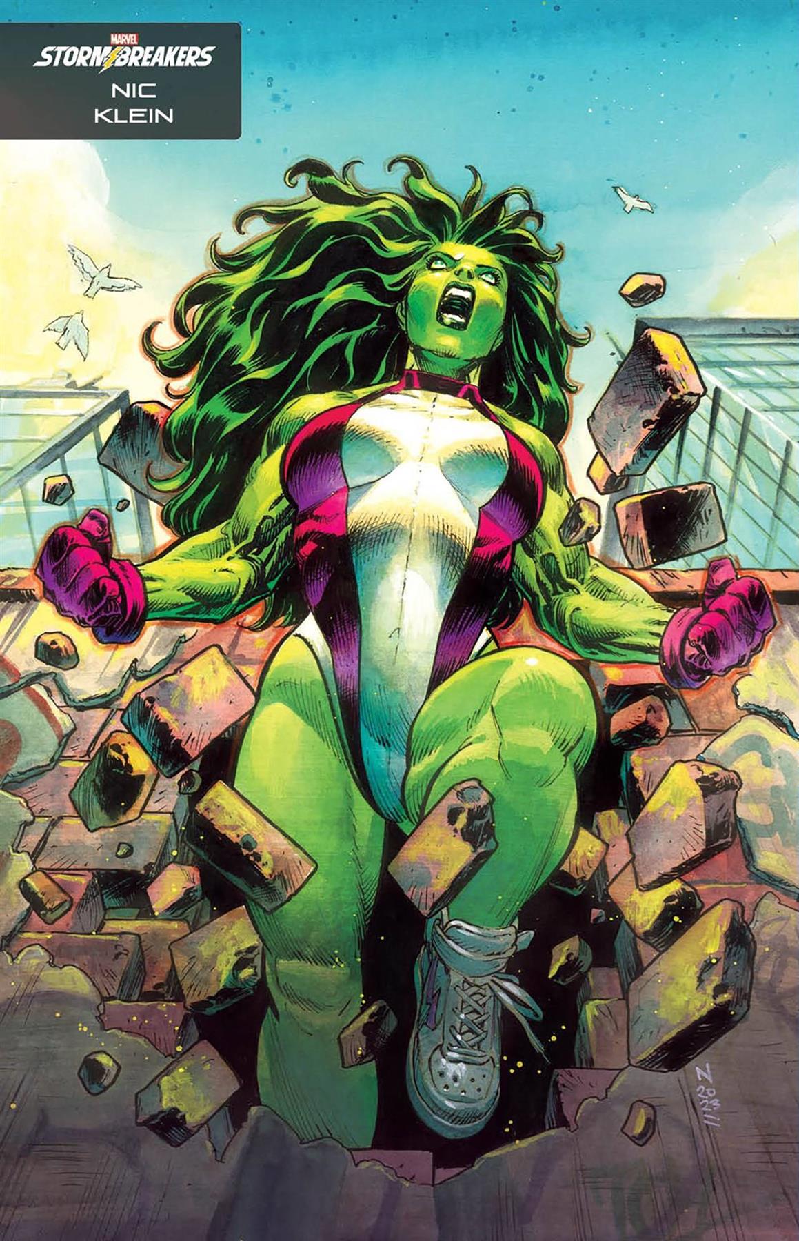 Sensational She-hulk #6 Nic Klein Stormbreakers Var (Nic Klein Stormbreakers Var) Marvel Prh Comic Book 2024