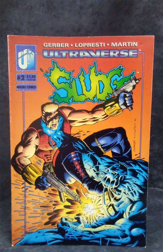 Sludge #2 1993 malibu Comic Book