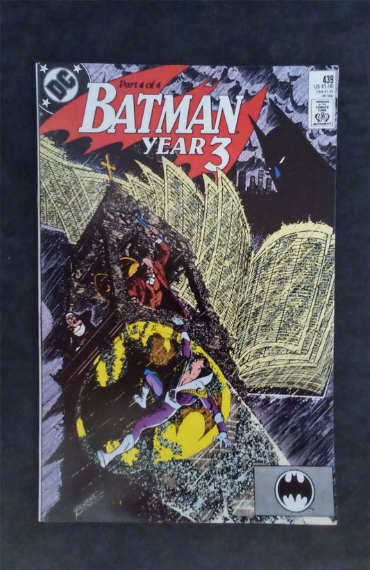 Batman #439 1989 dc-comics Comic Book dc-comics Comic Book