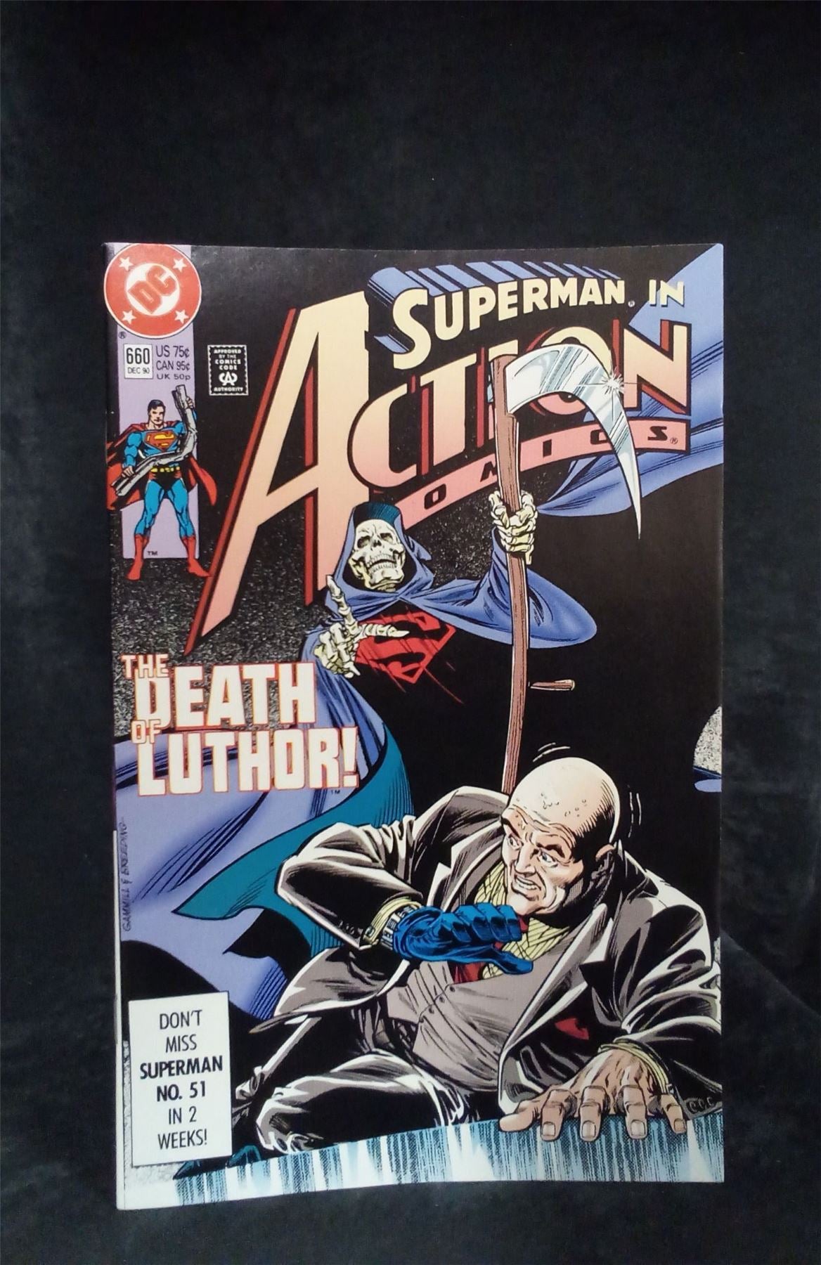 Action Comics #660 1990 DC Comics Comic Book