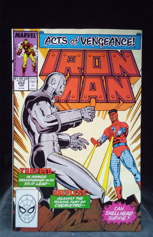 Iron Man #252 1990 Marvel Comics Comic Book