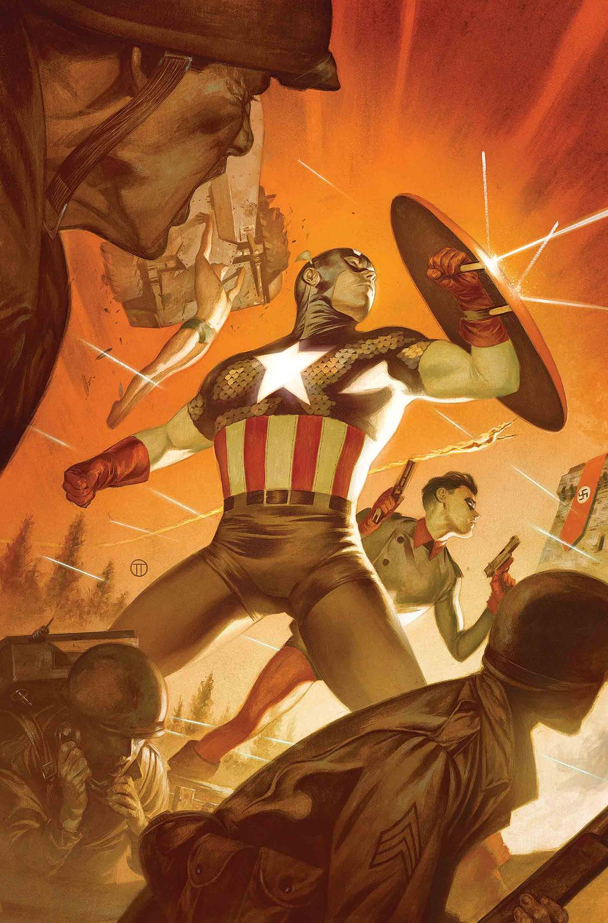 Captain America #12 (Tedesco Marvels 25th Tribute Var) Marvel Comics Comic Book