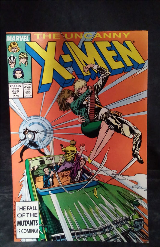 The Uncanny X-Men #224 1987 Marvel Comics Comic Book