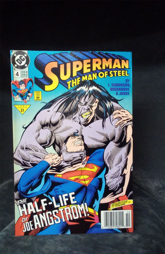 Superman: The Man of Steel #4 1991 DC Comics Comic Book