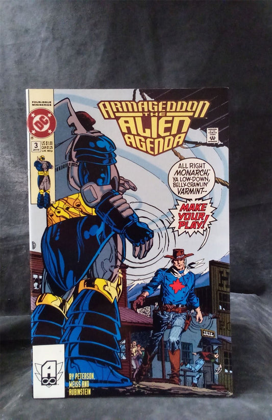 Armageddon: The Alien Agenda #3 1992 DC Comics Comic Book