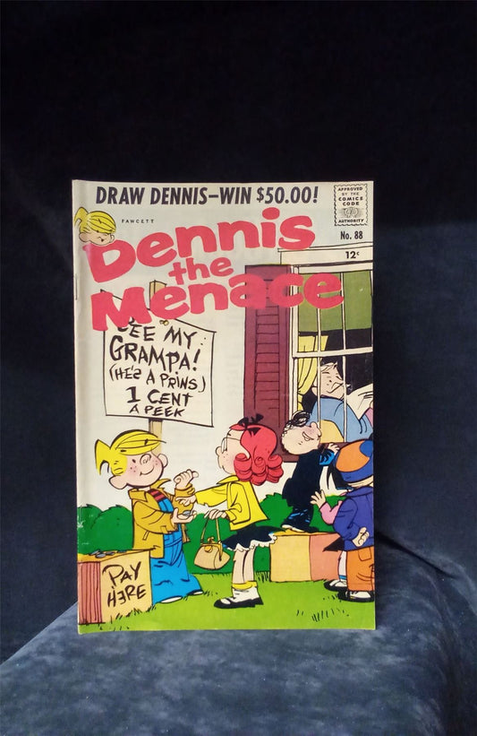 Dennis the Menace #88 1967 fawcett-publications Comic Book