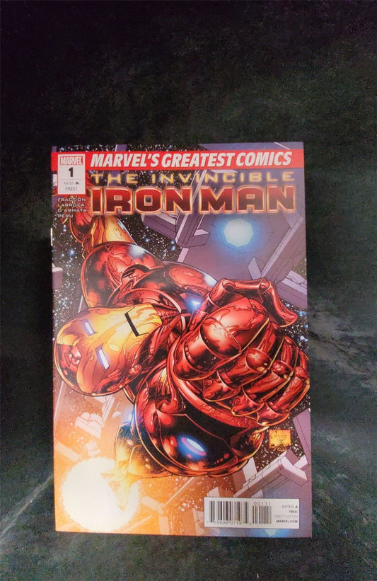 Invincible Iron Man #1 Marvel's Greatest Comics Cover 2010 Marvel Comic Book