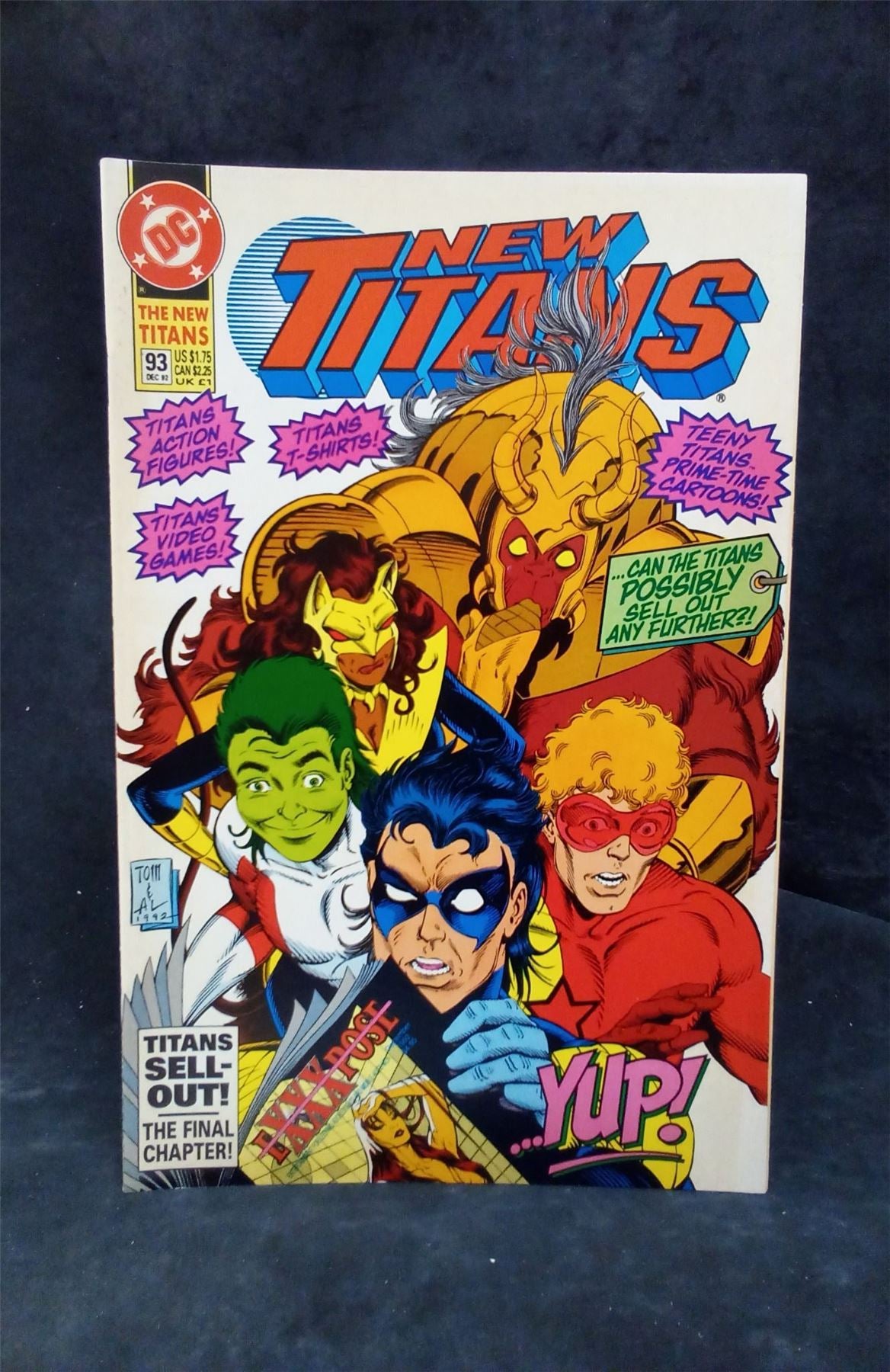 The New Titans #93 1992 DC Comics Comic Book