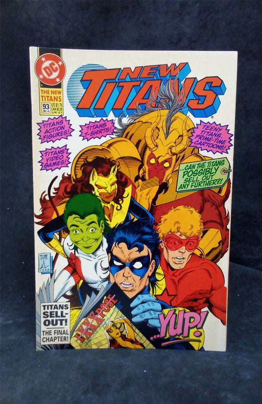 The New Titans #93 1992 DC Comics Comic Book