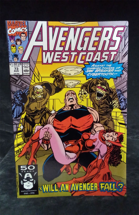 Avengers West Coast #73 1991 Marvel Comics Comic Book
