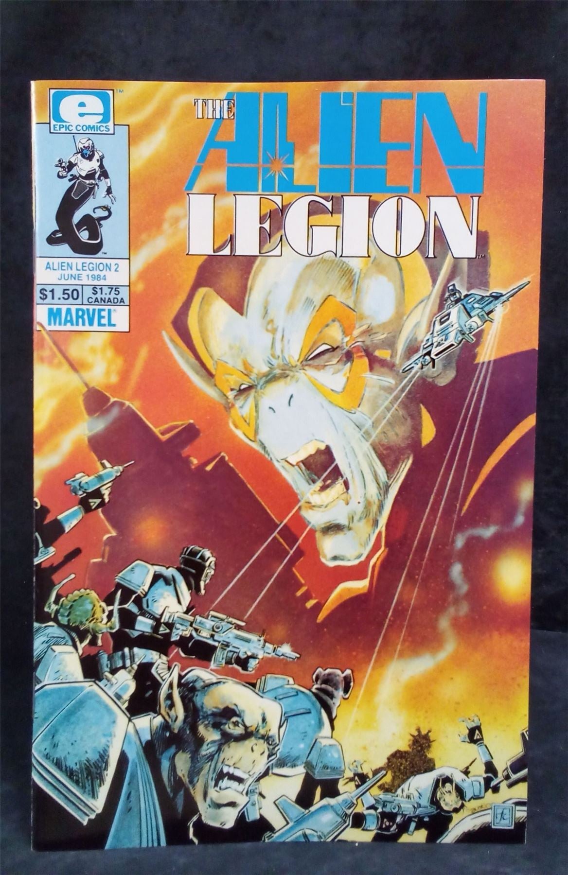 Alien Legion #2 1984 Epic Comic Book