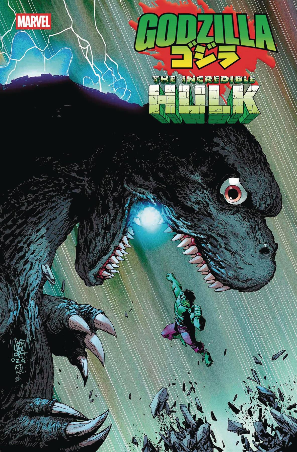 Godzilla Vs Hulk #1  Marvel Prh Comic Book 2025