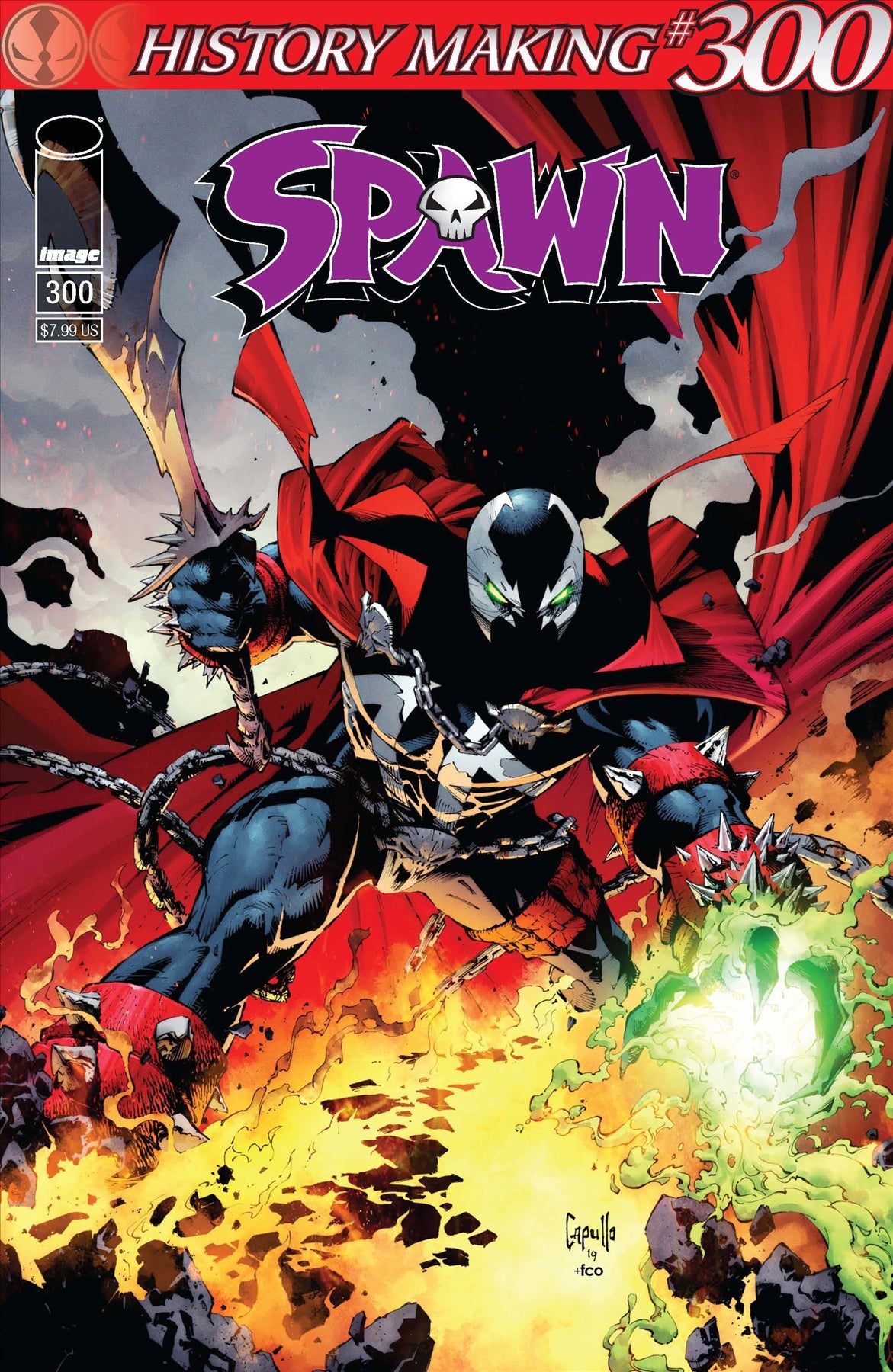 Spawn #300 (Cvr C Capullo) Image Comics Comic Book