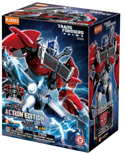Blokees Transformers Action Edition 06- Transformers Prime: Optimus Prime by Blokees