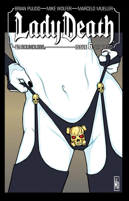 Lady Death (2010) Art Deco B Bag Set (5ct) Boundless Comics Comic Book