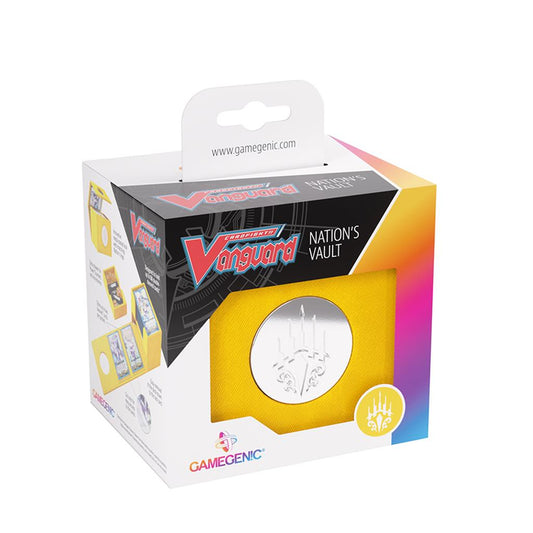 Cardfight Vanguard Nation's Vault Sanctuary (Yellow) Deck Box