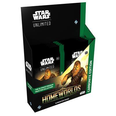 Star Wars Unlimited TCG Homeworlds Carbonite Booster Box By Fantasy Flight Games