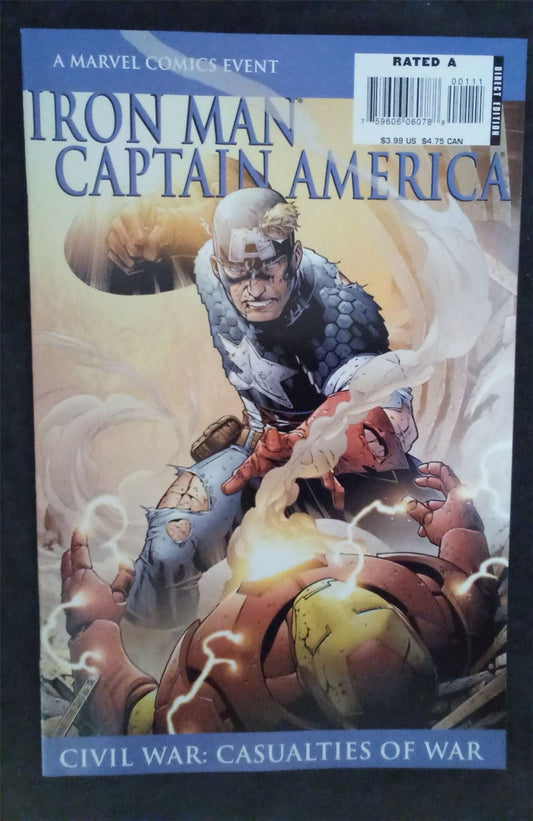 Iron Man/Captain America: Casualties of War #1 2007 marvel Comic Book marvel Comic Book