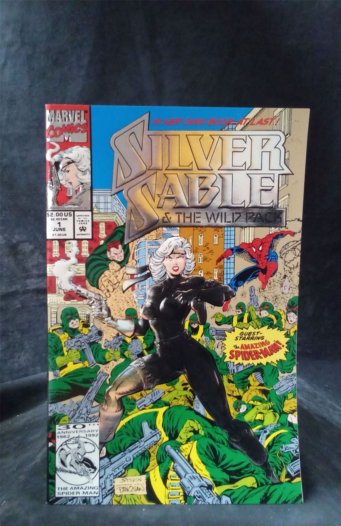 Silver Sable and the Wild Pack #1 1992 Marvel Comics Comic Book