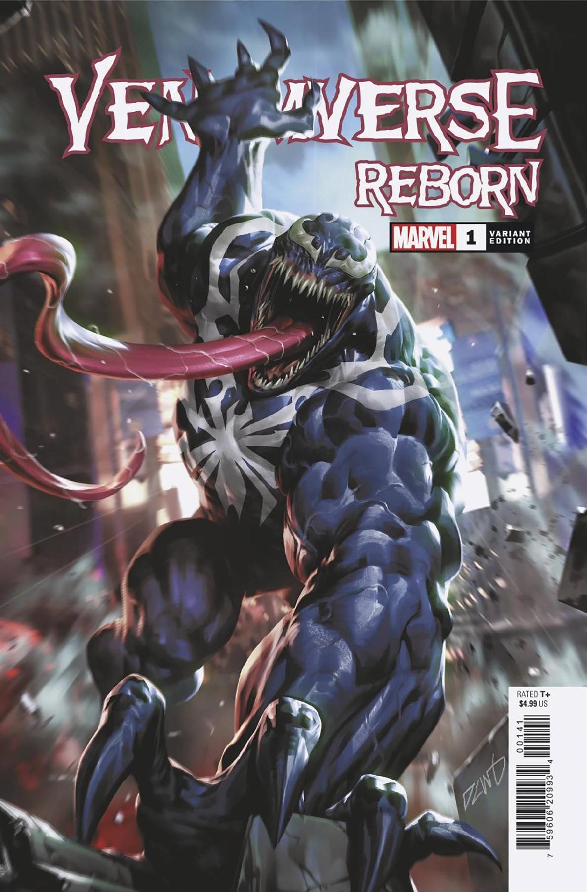 Venomverse Reborn #1 Derrick Chew Symbiote Var (Derrick Chew Symbiote Var) Marvel Prh Comic Book 2024