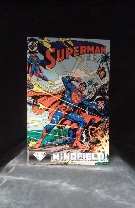 Superman #33 1989 DC Comics Comic Book