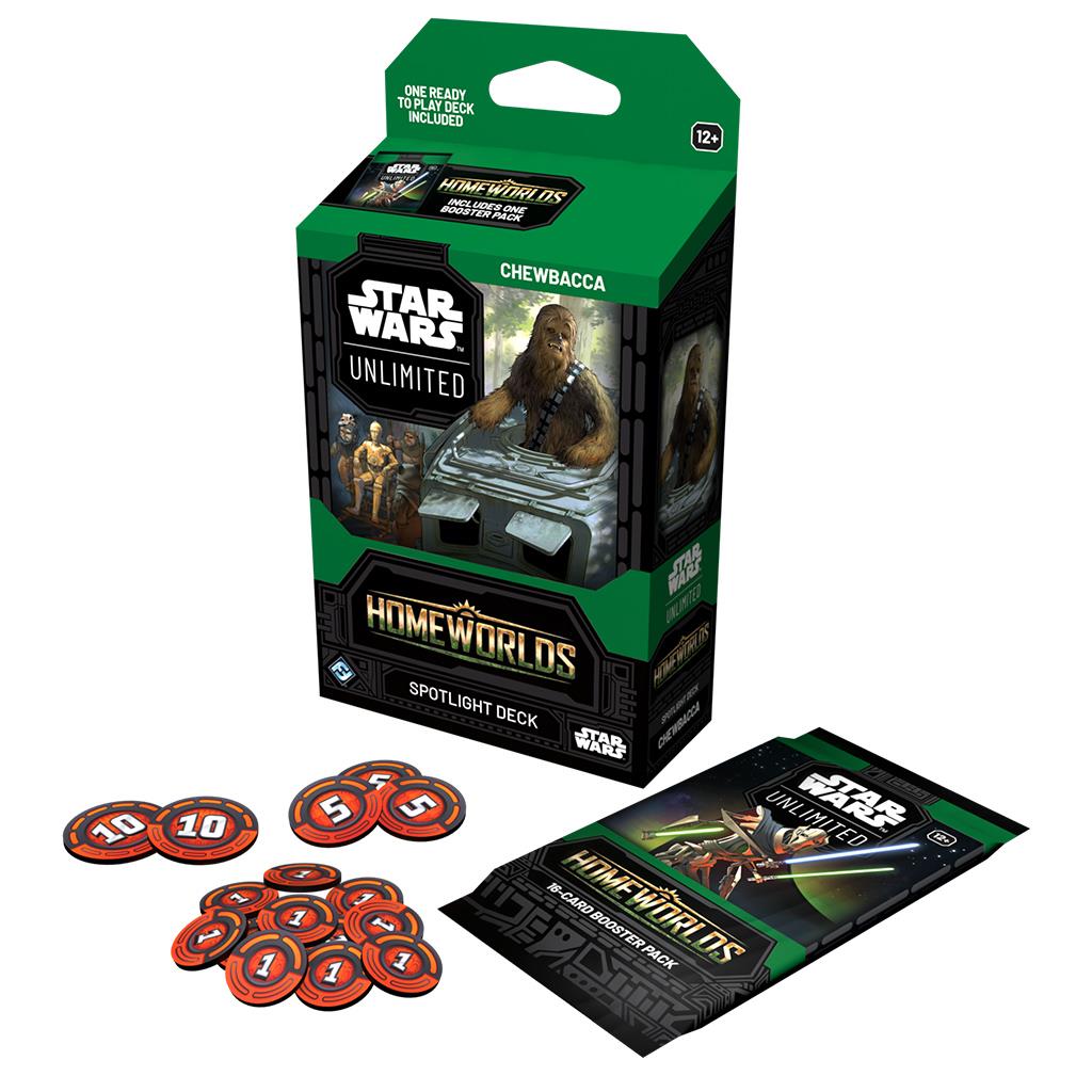 Star Wars Unlimited TCG Homeworlds Spotlight Deck: Chewbacca By Fantasy Flight Games