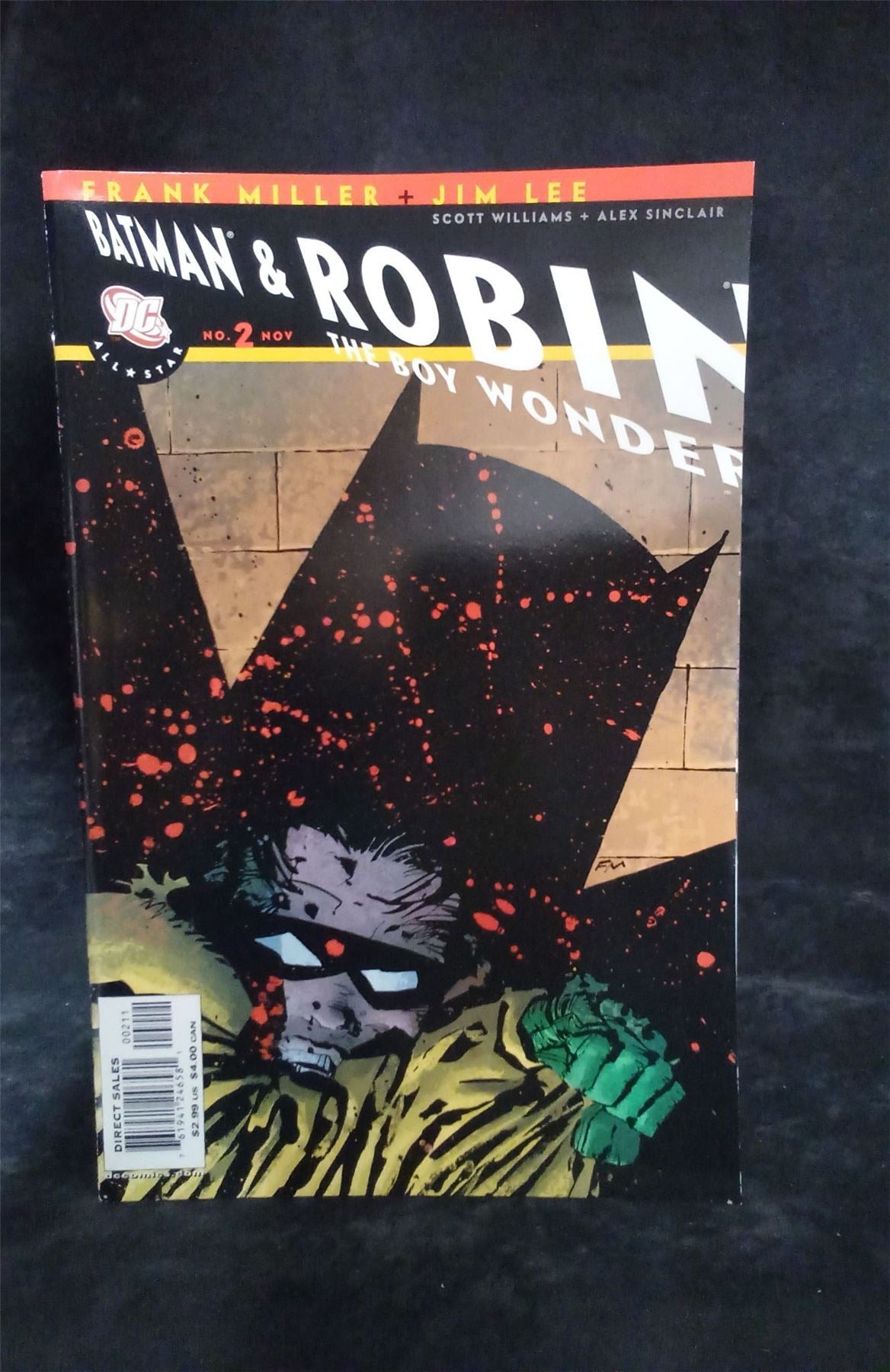 All Star Batman & Robin, The Boy Wonder #2 Variant Cover 2005 DC Comics Comic Book