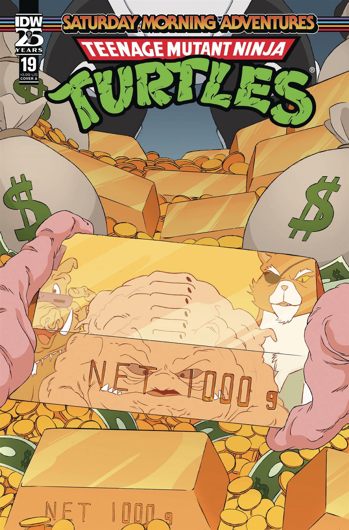 Tmnt Saturday Morning Adv #19 Cvr A Schoening Idw-Comic Book