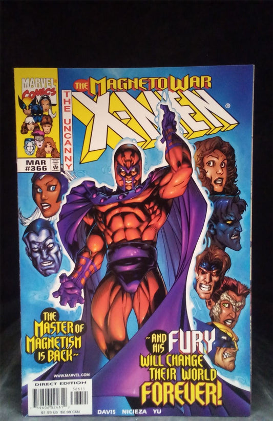 The Uncanny X-Men #366 1999 Marvel Comics Comic Book