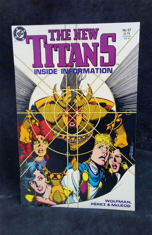 The New Titans #57 1989 DC Comics Comic Book