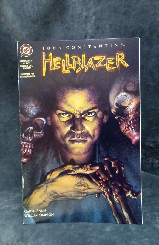 Hellblazer #53 1992 vertigo Comic Book