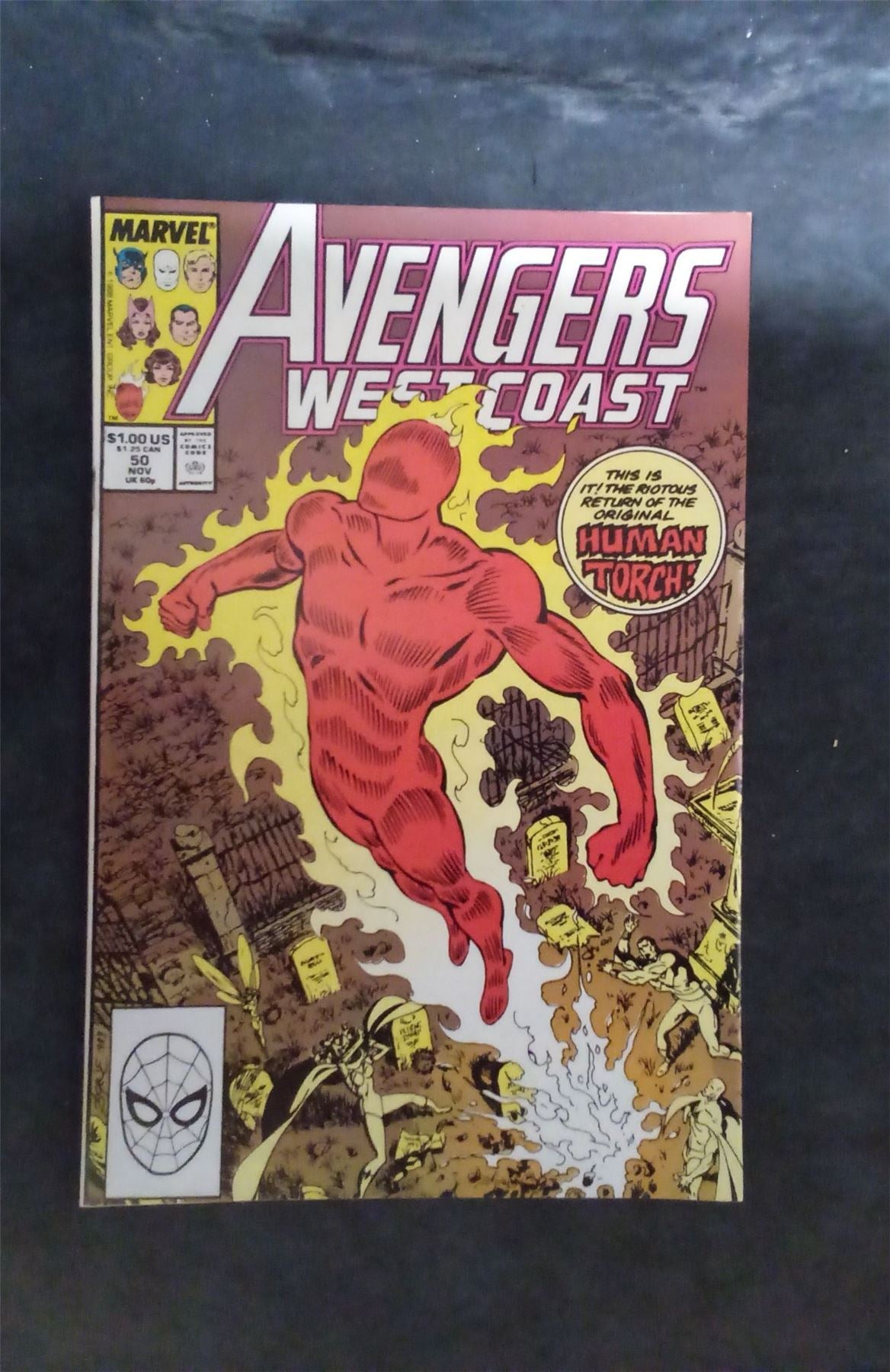 Avengers West Coast #50 1989 marvel Comic Book
