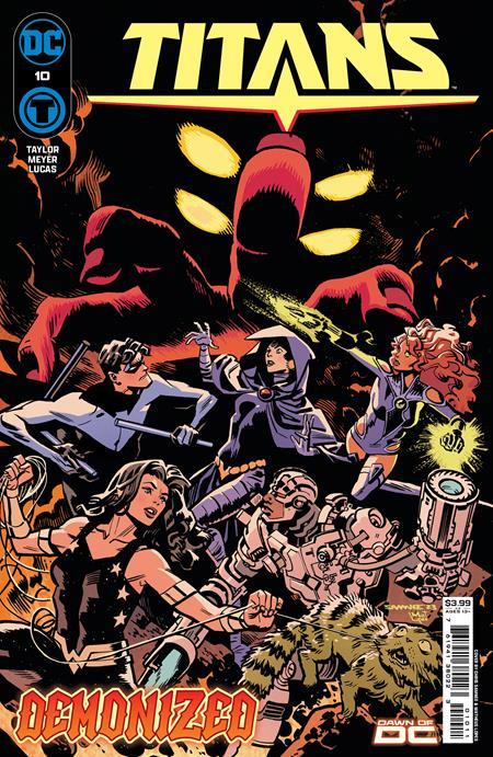 Titans #10 Cvr A Chris Samnee DC Comics Comic Book
