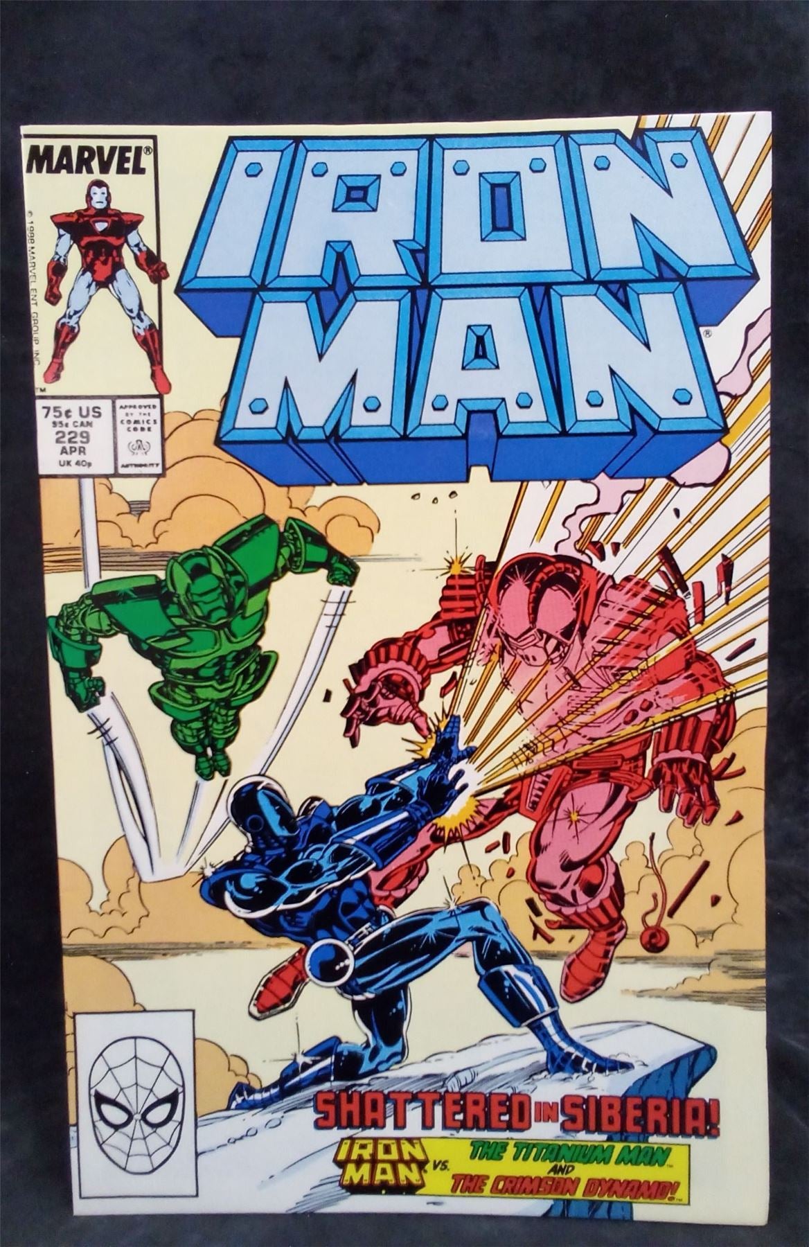 Iron Man #229 1988 Marvel Comics Comic Book