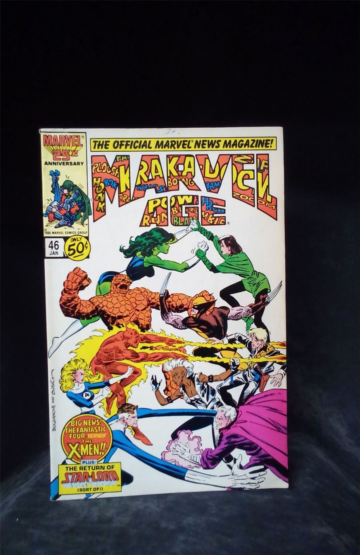 Marvel Age #46 1987 Marvel Comics Comic Book