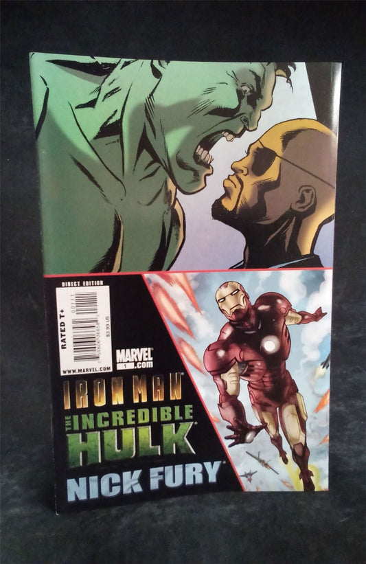 Iron Man/Hulk/Fury 2009 Marvel Comics Comic Book