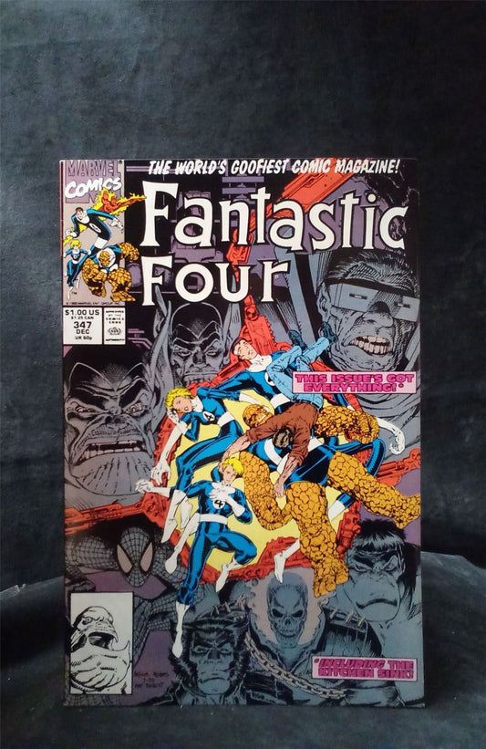 Fantastic Four #347 1990 Marvel Comics Comic Book