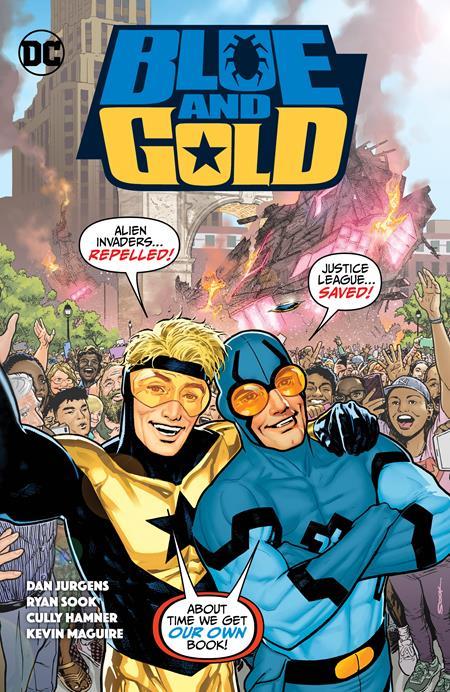 Blue & Gold Tp DC Comics Paperback Book