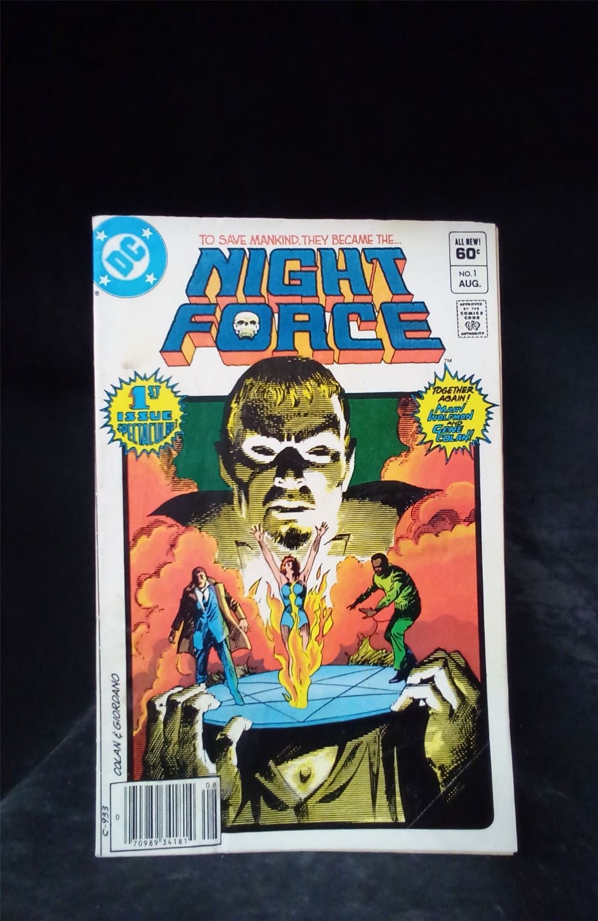 Night Force #1 1982 DC Comics Comic Book