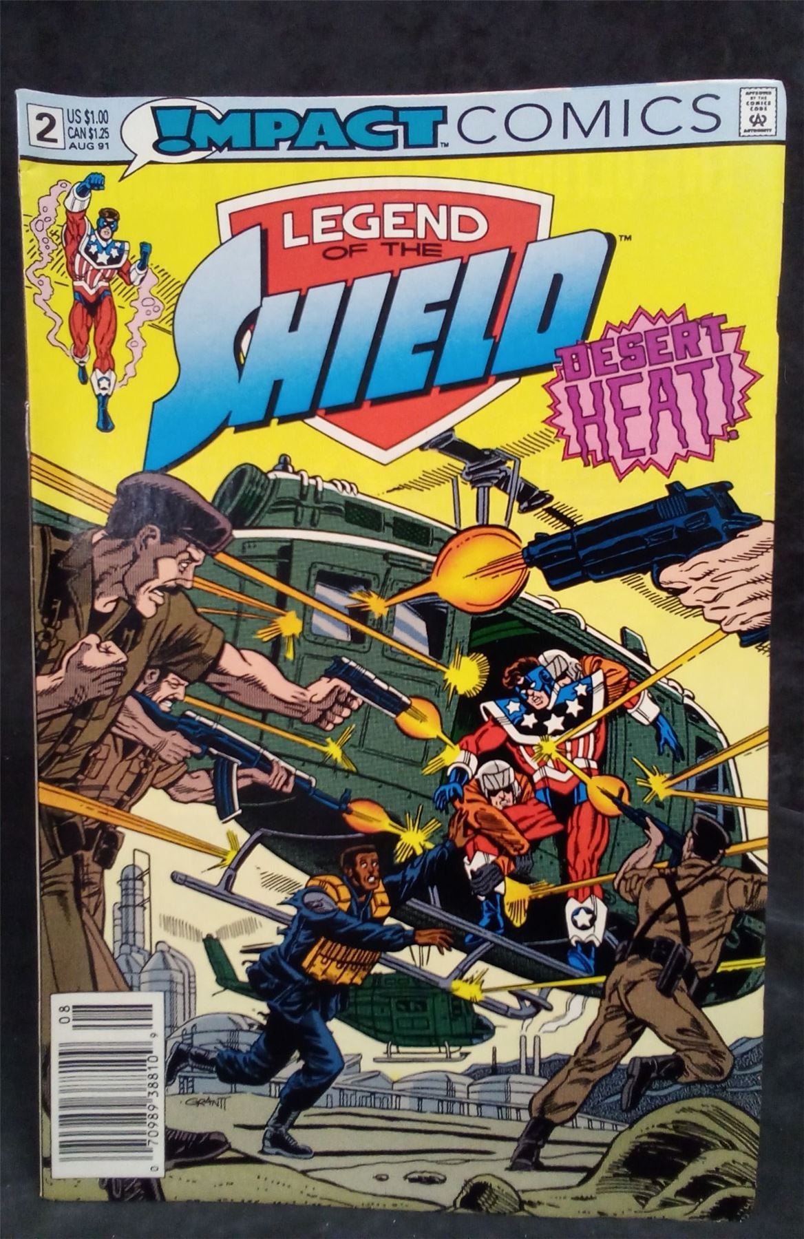 Legend of the Shield #2 1991 DC Comics Comic Book