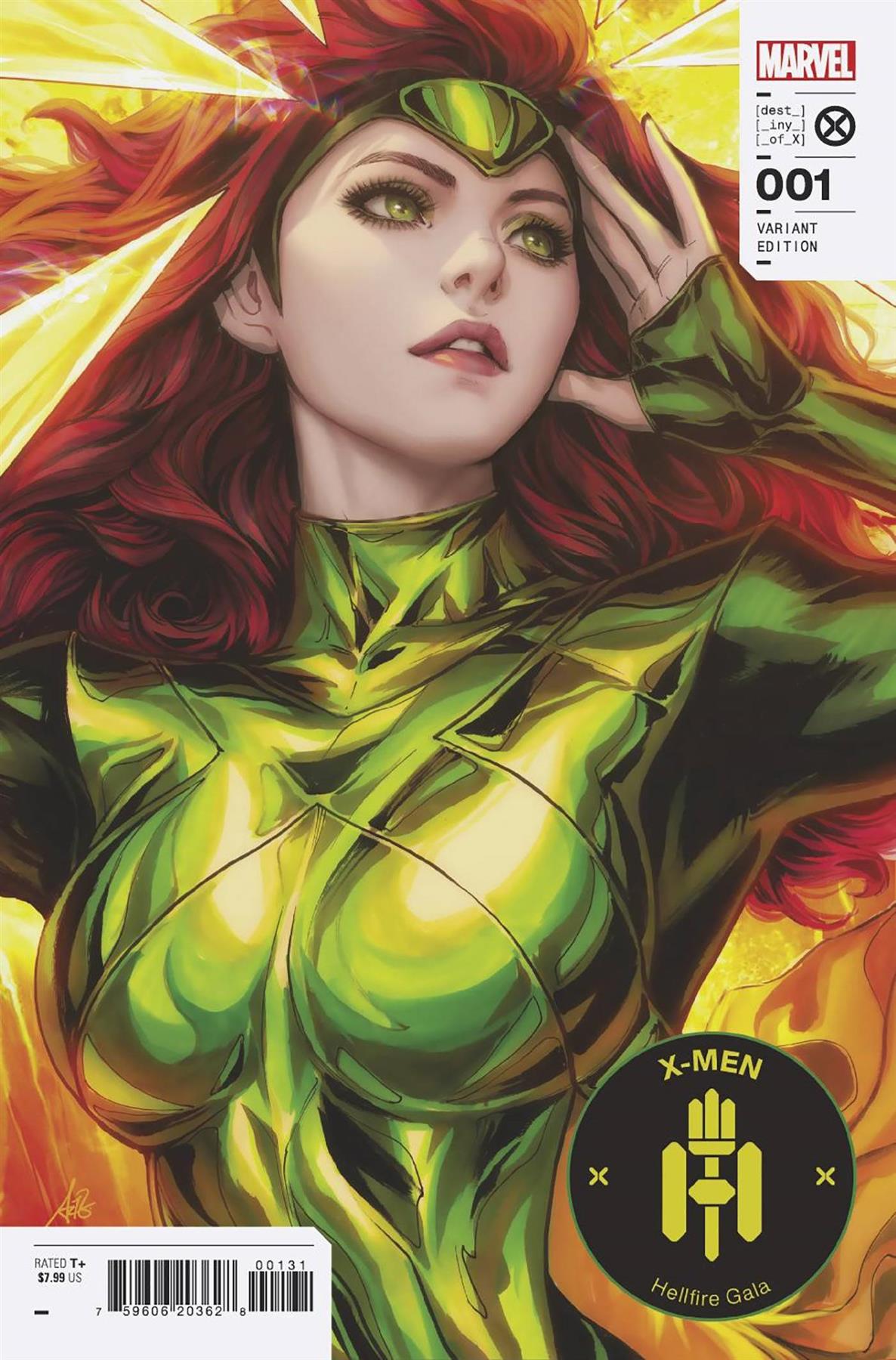 X-men Hellfire Gala #1 Artgerm Var () Marvel Prh Comic Book 2022