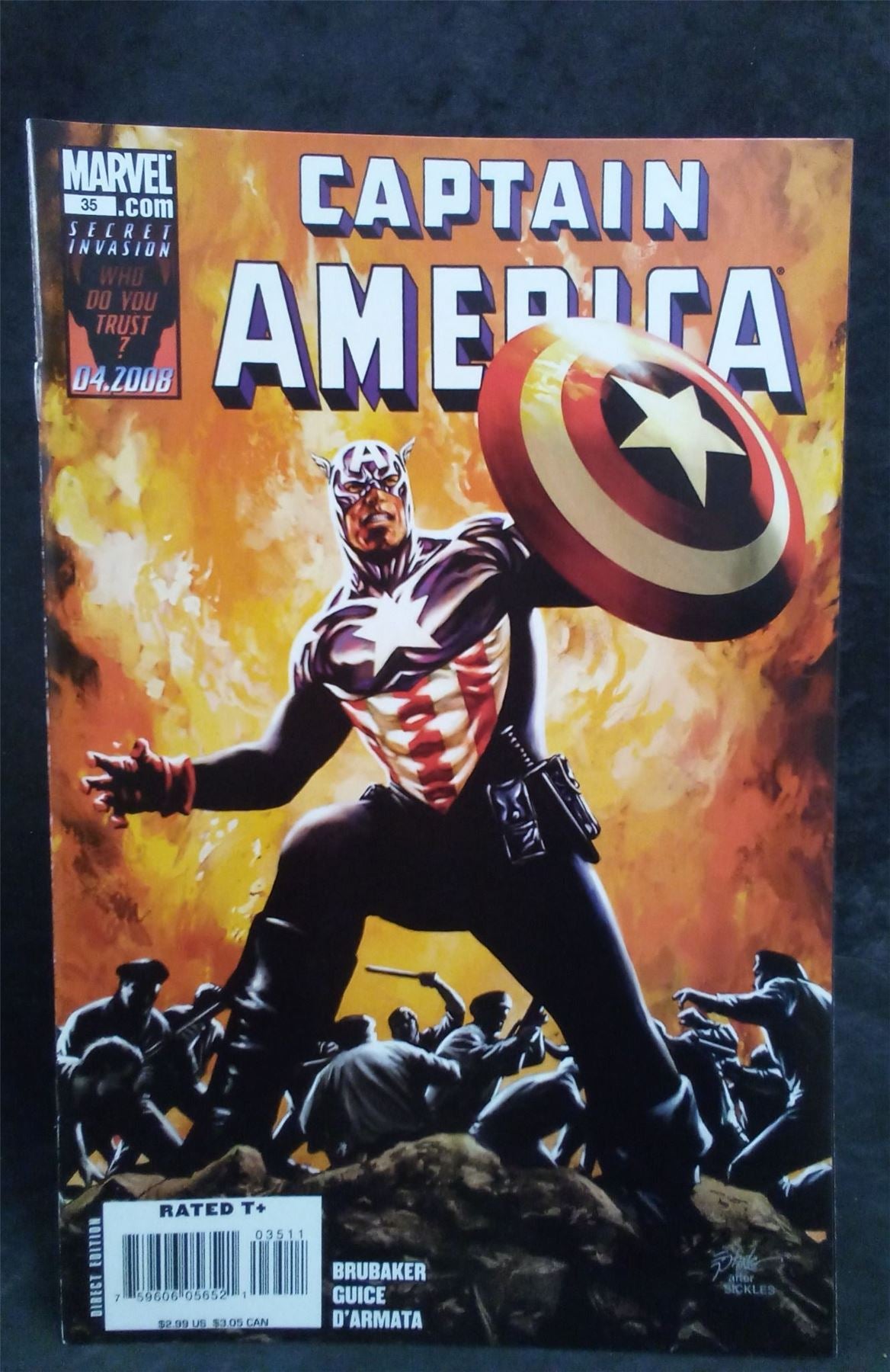 Captain America #35 2008 Marvel Comics Comic Book