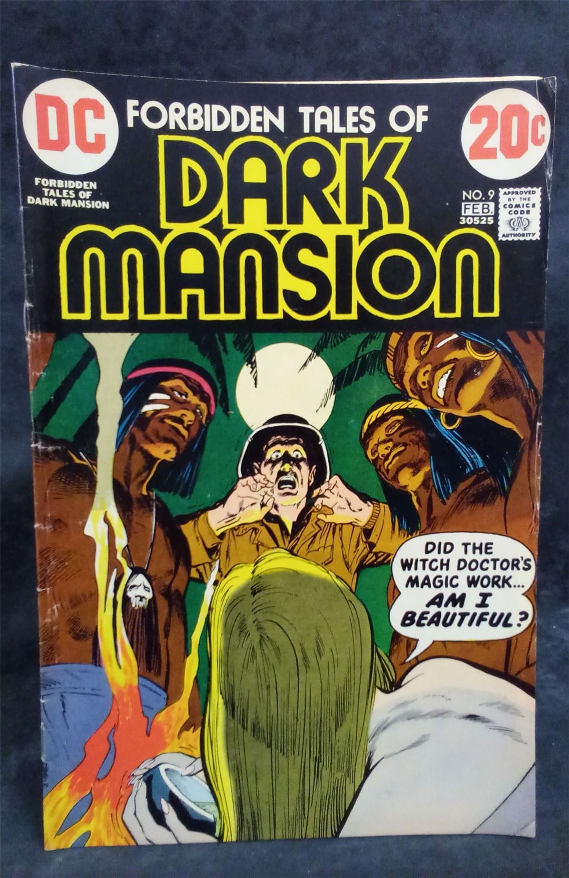 Forbidden Tales of Dark Mansion #9 1973 DC Comics Comic Book