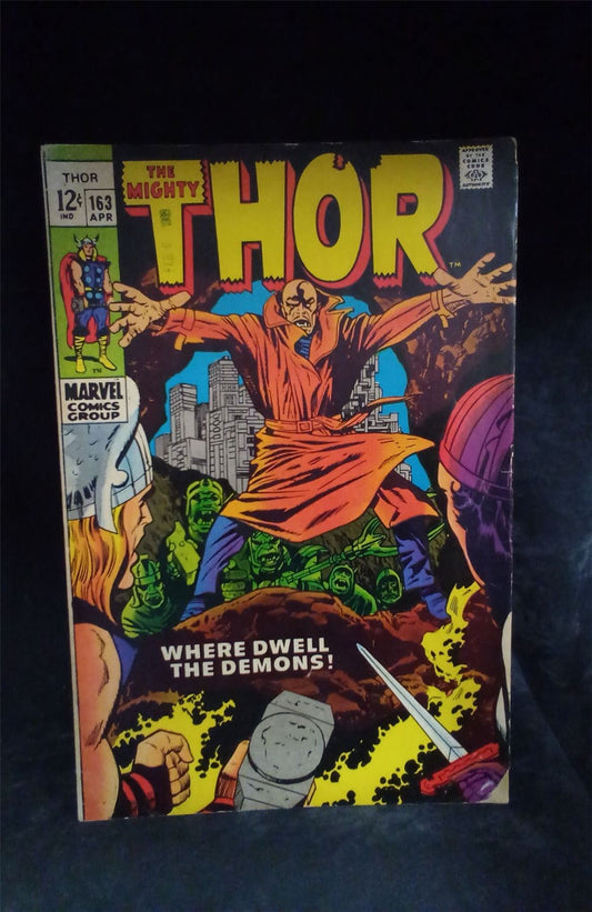 Thor #163 1969 Marvel Comics Comic Book
