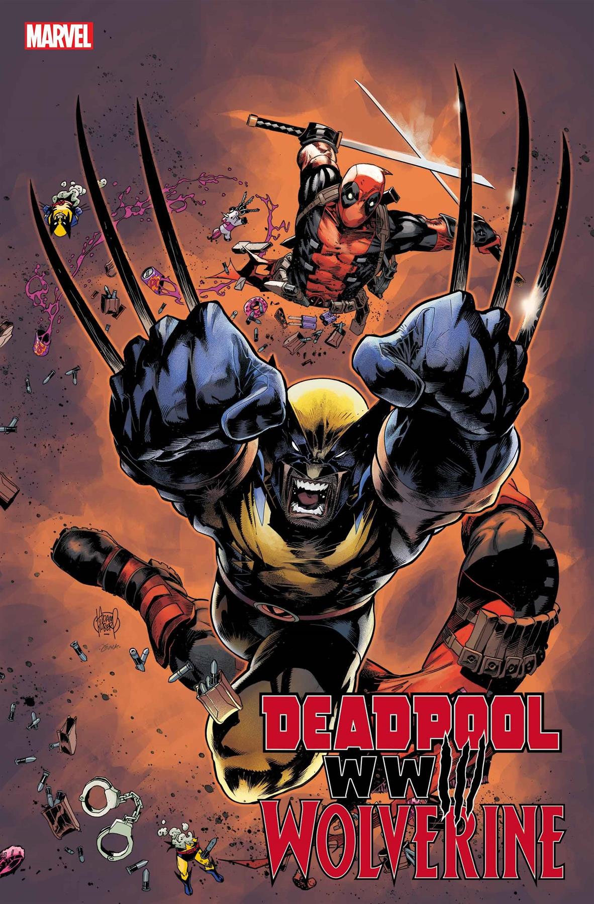 Deadpool And Wolverine Wwiii #3  Marvel Prh Comic Book 2024