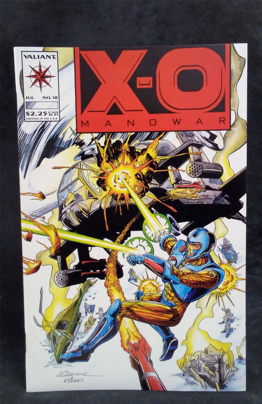 X-O Manowar #18 1993 valiant Comic Book