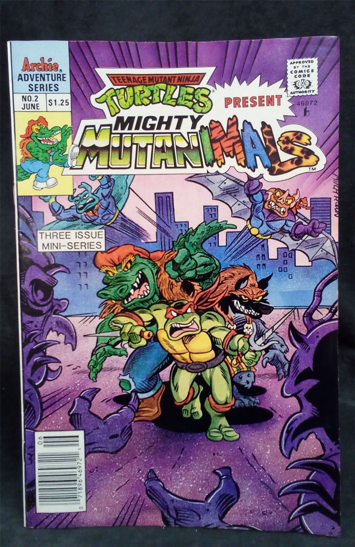 Mighty Mutanimals #2 1991 Archie Comics Comic Book