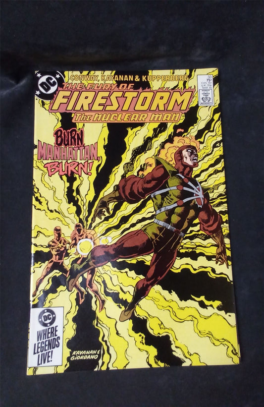 The Fury of Firestorm #33 Direct Edition 1985 dc-comics Comic Book