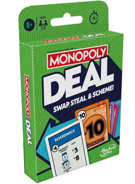 Monopoly Deal Card Game By Hasbro
